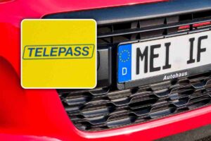 Cambio targa telepass