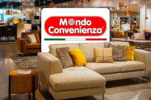 divano scritta Mondo Convenienza