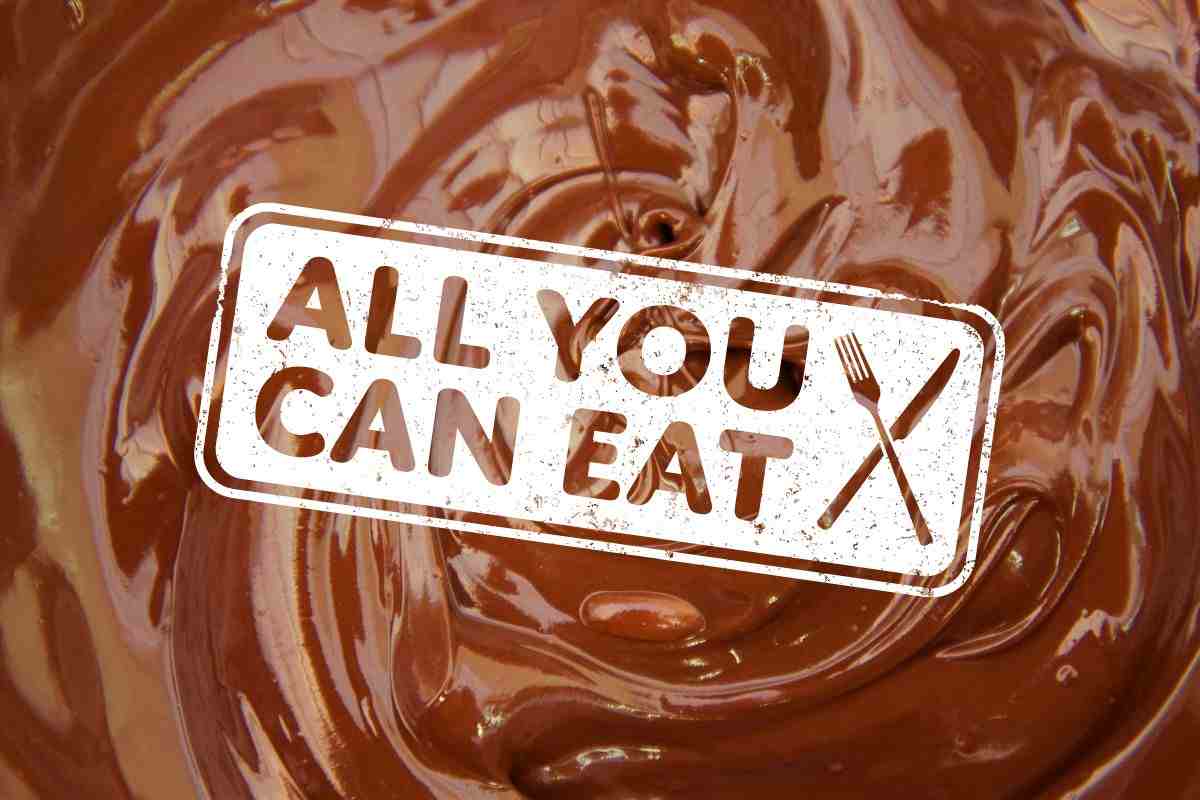 all you can eat sul cioccolato